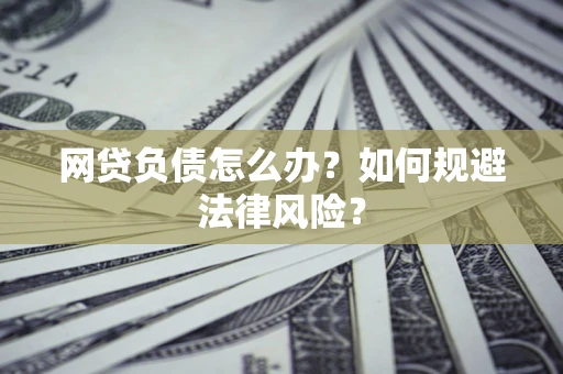 武汉网贷负债怎么办？如何规避法律风险？