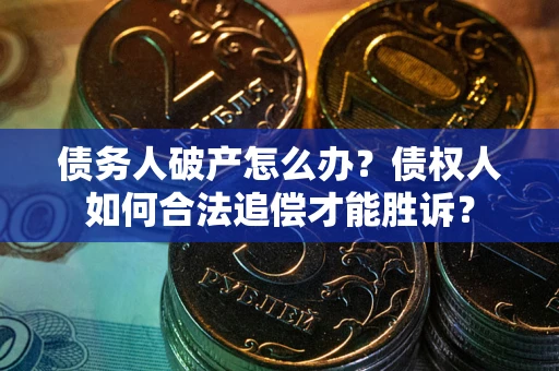 武汉债务人破产怎么办？债权人如何合法追偿才能胜诉？