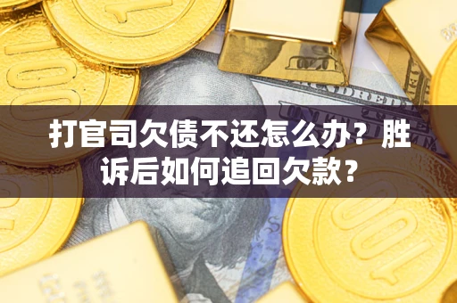 武汉打官司欠债不还怎么办？胜诉后如何追回欠款？