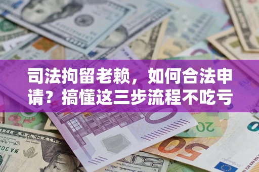 武汉司法拘留老赖，如何合法申请？搞懂这三步流程不吃亏！