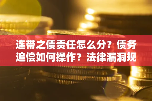 武汉连带之债责任怎么分？债务追偿如何操作？法律漏洞规避指南