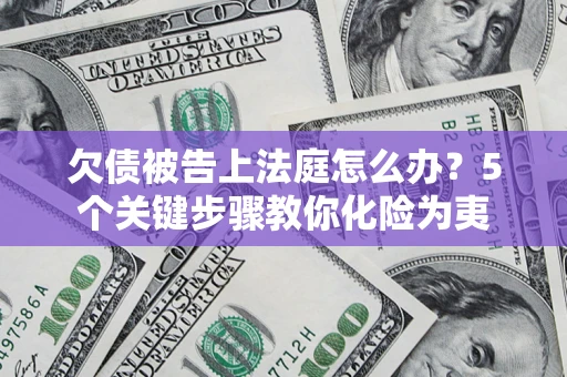 武汉欠债被告上法庭怎么办？5个关键步骤教你化险为夷